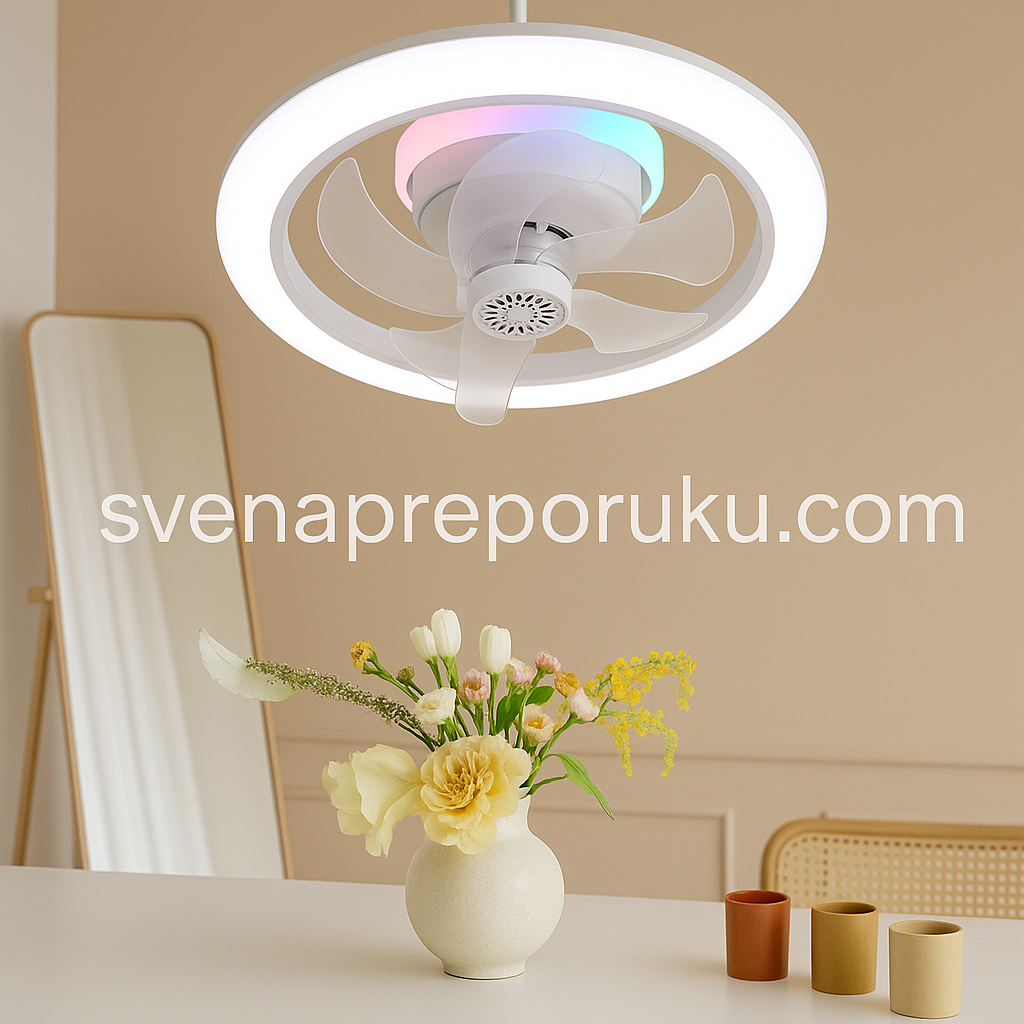 Luster ventilator RGB