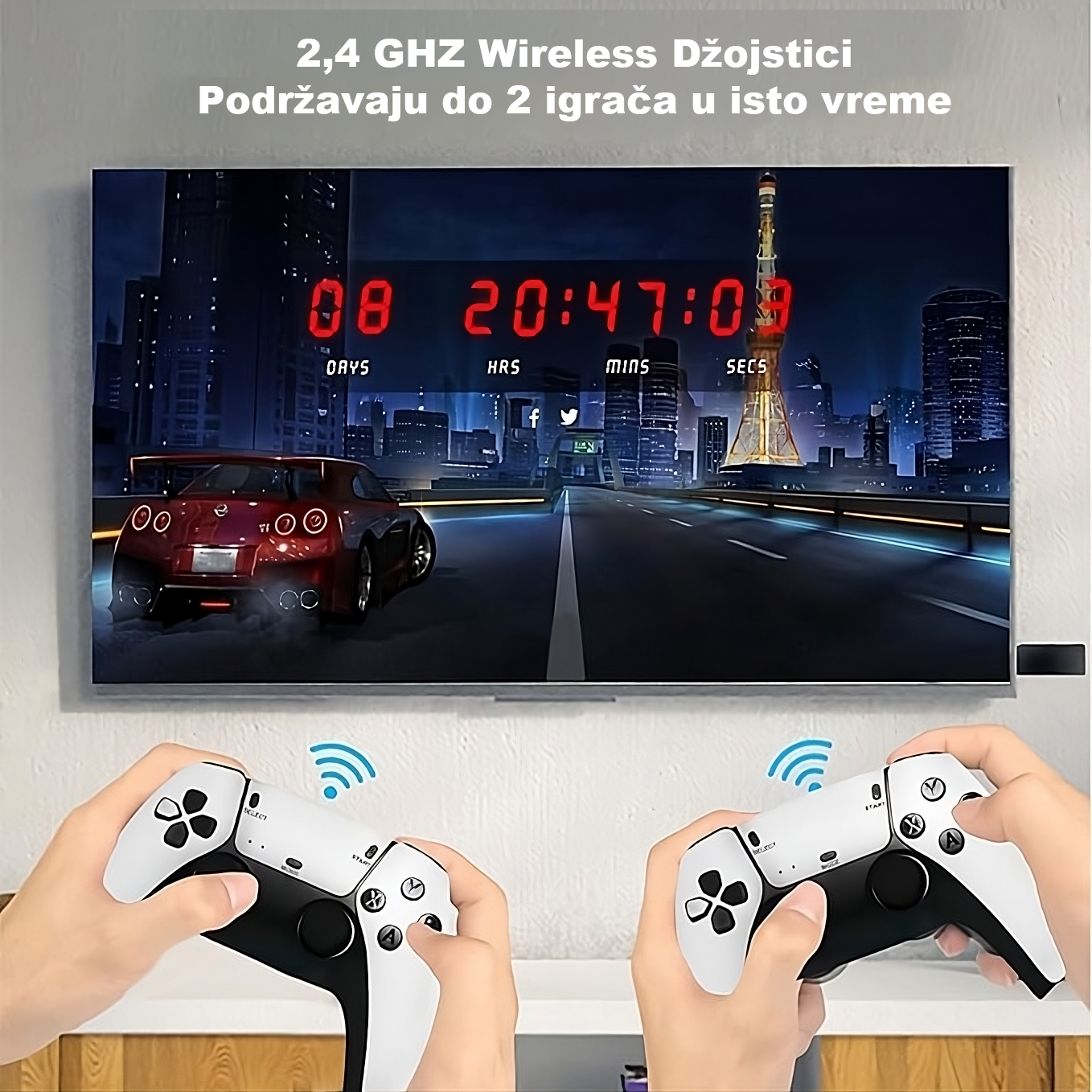 Gamestik konzola 4k- 14 konzola u jednoj